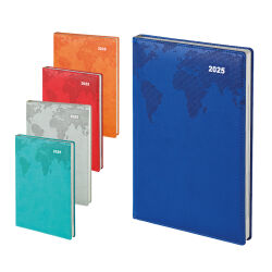 102 Gri Termo Deri̇ Tarihli Ajanda (Ivory Kağıt)