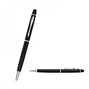 1022 Beyaz Metal Tükenmez Touchpen Kalem - 3