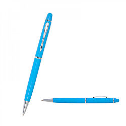 1022 Beyaz Metal Tükenmez Touchpen Kalem - 4