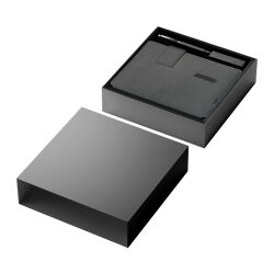 1071 Siyah Premıum Powerbank Organizer Hediyelik Set - 2