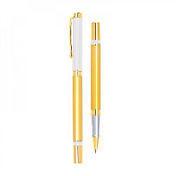1101 Beyaz Metal Roller Kalem - 2