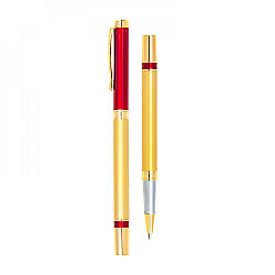 1101 Beyaz Metal Roller Kalem - 4