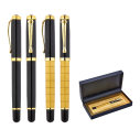1214-KR Gold Metal Roller Kalem Seti - 1
