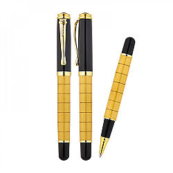 1214-R Gold Metal Roller Kalem - 3