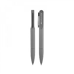 1250 Gri Ledli Metal Tükenmez Kalem - 4