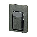 2421-HOLMEN Gri 15 x 21 Termo Deri̇ Defter (Holmen Ki̇tap Kağıdı) - 2