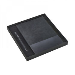 2423-K Füme Defter & Kalem Set - 3