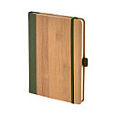 2428 Gri 15 x 21 Termo Deri Bambu Defter - 2