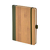 2428 Gri 15 x 21 Termo Deri Bambu Defter - 2