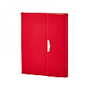 2429 Kırmızı 15 x 21 Termo Deri̇ Defter - 3