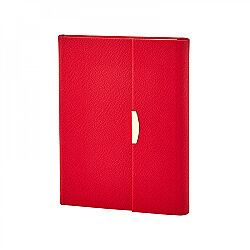 2429 Kırmızı 15 x 21 Termo Deri̇ Defter - 3