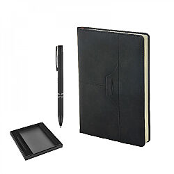 2430-K Gri Kalem & Defter Set - 4