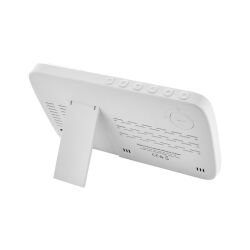 4230 Beyaz Wireless Şarj Cihazı & Dijital Saat - 4