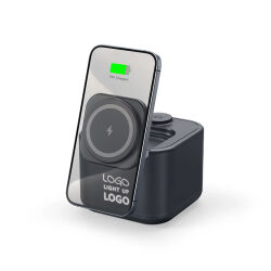 4260 Siyah Wireless Şarj & Hoparlör - 4