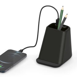 4280 Siyah Wireless Şarj & Kalemlik - 2