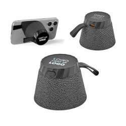 4290 Siyah Şarj Standlı Mini Hoparlör - 4