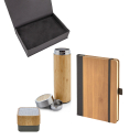 5080 Bambu Defter & Hoparlör & Termos Set - 1