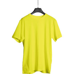 5200-13-L Bisiklet Yaka Tişört - 1