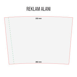 5319 Şeffaf Şeffaf Çelik Kupa / 400 Ml - 3
