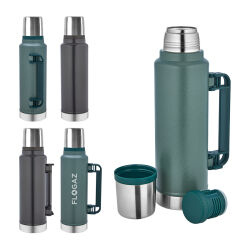 5341 Siyah Çelik Termos / 1450 ml - 