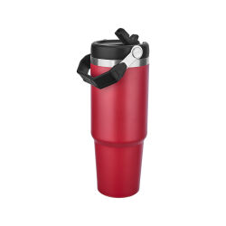 5342 Kırmızı Çelik Termos / 900 ml - 1
