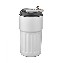 5351 Beyaz Çelik Termos / 440 ml - 4