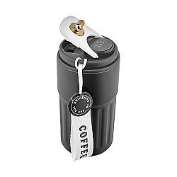 5351 Beyaz Çelik Termos / 440 ml - 8
