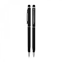 587 Beyaz Metal Tükenmez Touchpen Kalem - 4