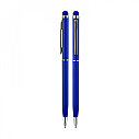 587 Beyaz Metal Tükenmez Touchpen Kalem - 5