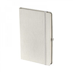 920-EKO Beyaz 13 x 21 Termo Deri̇ Defter (Holmen Ki̇tap Kağıdı - 6