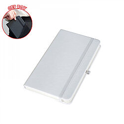 923-914 Beyaz 9 x 14 Termo Deri̇ Defter - 3