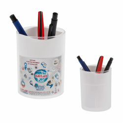 957 Beyaz PVC-Akrilik Kalemlik - 2