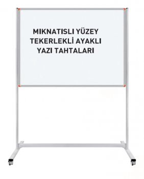 Mıknatıslı Yüzey Tekerlekli Ayaklı Yazı Tahtaları - 1
