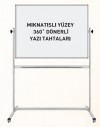 Mıknatıslı Yüzey 360 Dönerli Yazı Tahtası - 2