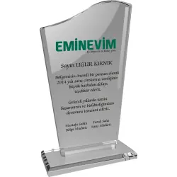 EKT-108 Kristal Plaket