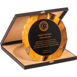 EKT-420 Kutulu Kristal Plaket - 