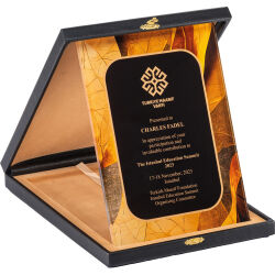 EKT-470 Kutulu Kristal Plaket - 