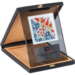 EKT-740 Kutulu Kristal Plaket - 