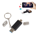 F-154-32 Siyah 32 GB OTG Usb Bellek - 1