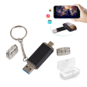 F-154-64 Siyah 64 GB OTG Usb Bellek - 1