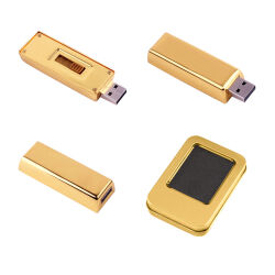 F-207-32 Altın 32 GB Usb Bellek - 4