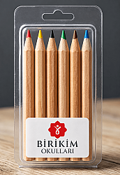 Fatih Kalem 6'lı Kuru Boya Kalemi Seti – Kurumsal Logolu Promosyon