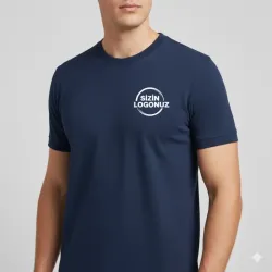 Firmanıza Özel Logo Baskılı Kurumsal Tişörtler - Bisiklet Yaka