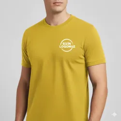 Firmanıza Özel Logo Baskılı Kurumsal Tişörtler - Bisiklet Yaka - 3