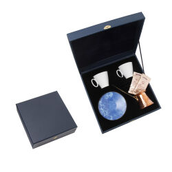 Kadife Kutulu Fincan Seti - 