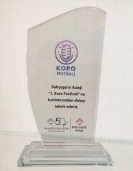 KRİSTAL PLAKET - 90119 - 1