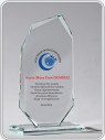 KRİSTAL PLAKET ( BEYAZ KUTULU ) 90190 - 1