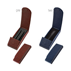 KT-3614 Kırmızı Tekli / Çiftli Kalem Kutusu - 1