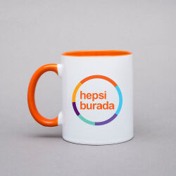 Logo Baskılı Promosyon Kupa - İzmir Renkli - 5
