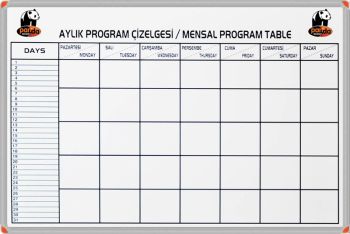  - Dijital Program Çizelgeleri